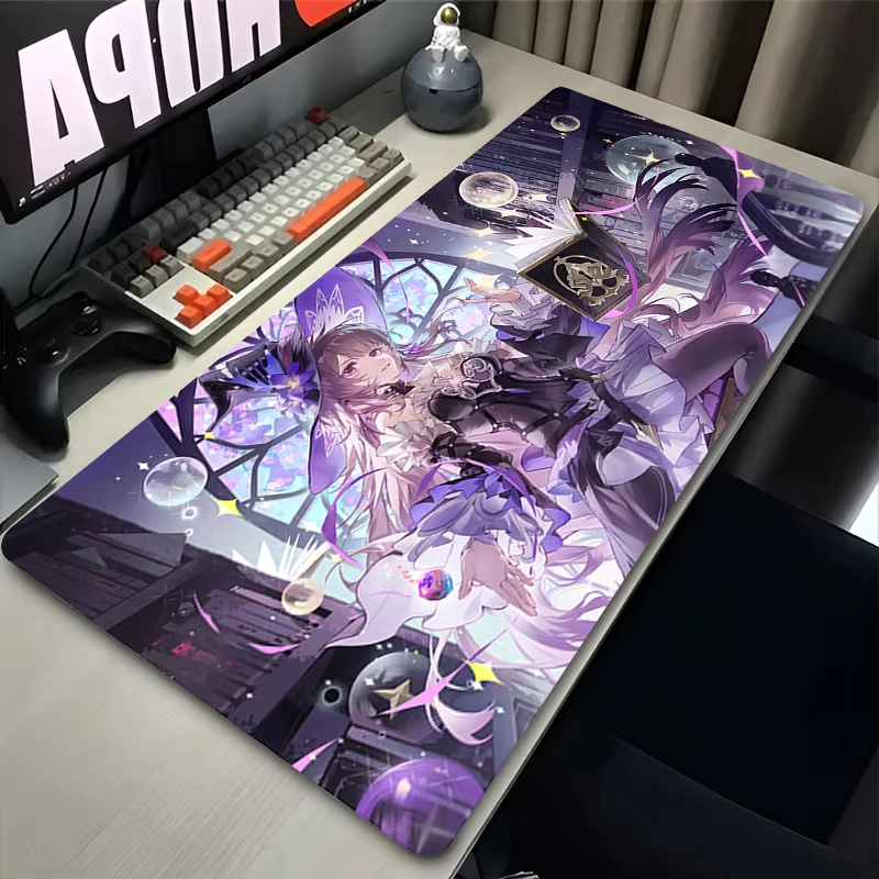 Laptop Office Accessories - Mouse Pad Kawaii Magic Anime Girl