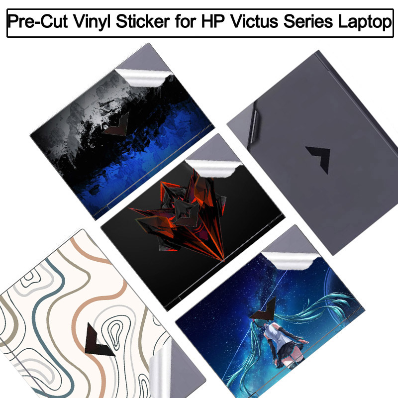 Laptop Accessories Hp Victus - Anti Scratch DIY Vinyl Sticker Skin