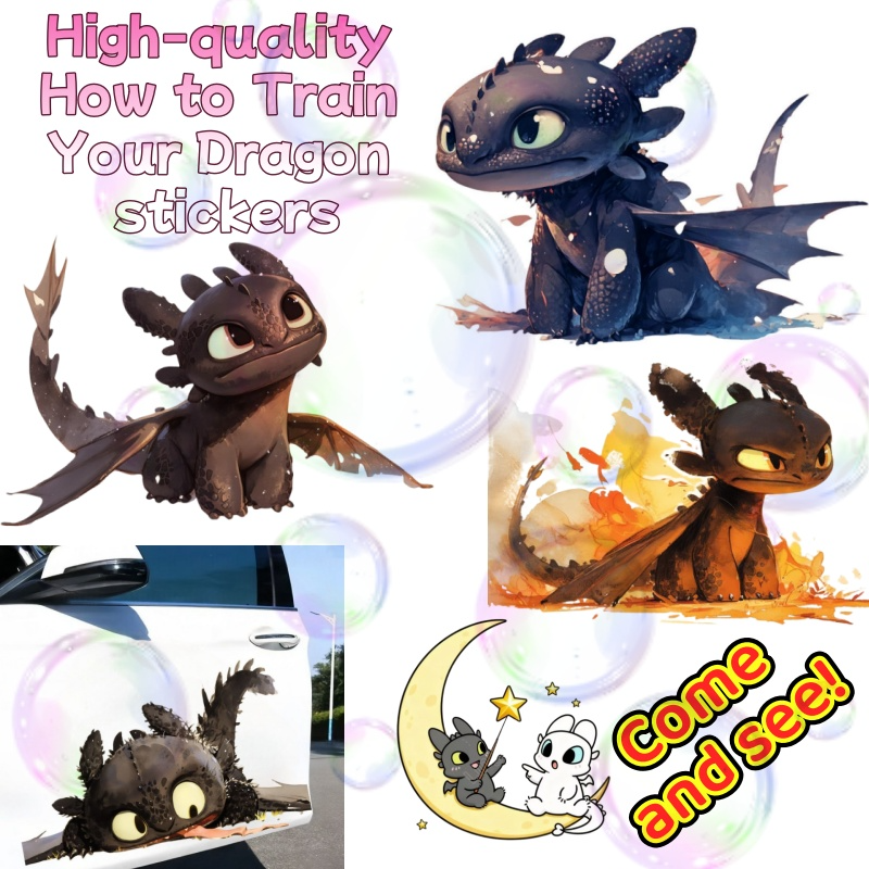 Laptop Original Accessories - Dragon tamer expert, cute and toothless,
