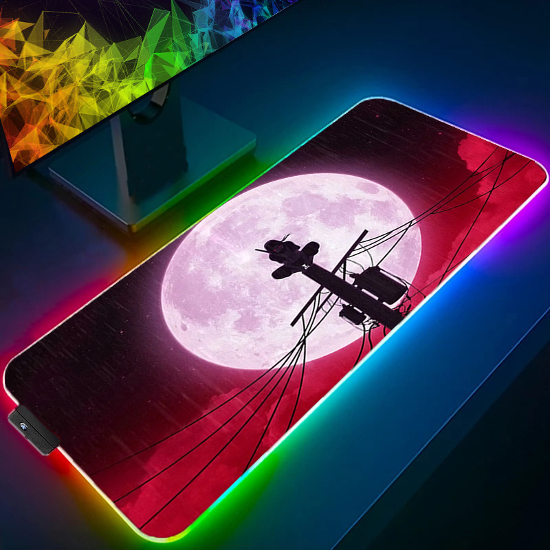 RGB Large Mouse Pad Backlight  - đánh giá và giá Laptop Office Accessories