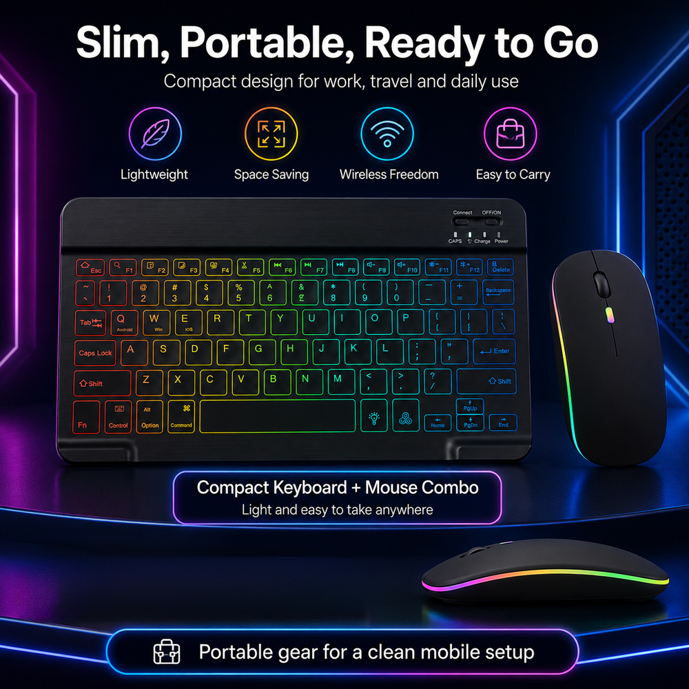 New Ultra Slim Portable 7 Colo - đánh giá và giá Laptop Accessories Gaming