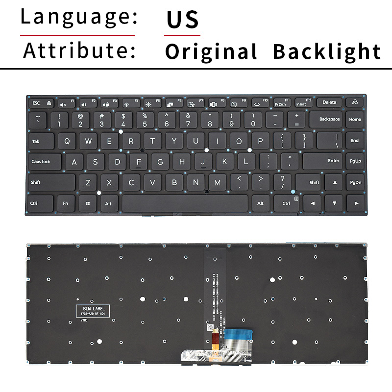 Backlit US Russian Keyboard Fo - đánh giá và giá Laptop Accessories Acer