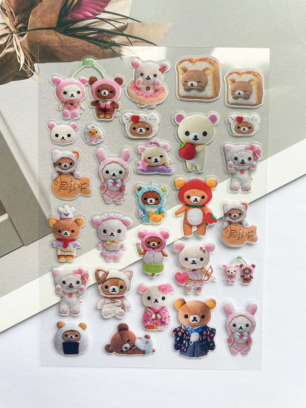 Mini Kawaii Rilakkuma Pvc Post - đánh giá và giá Laptop Original Accessories