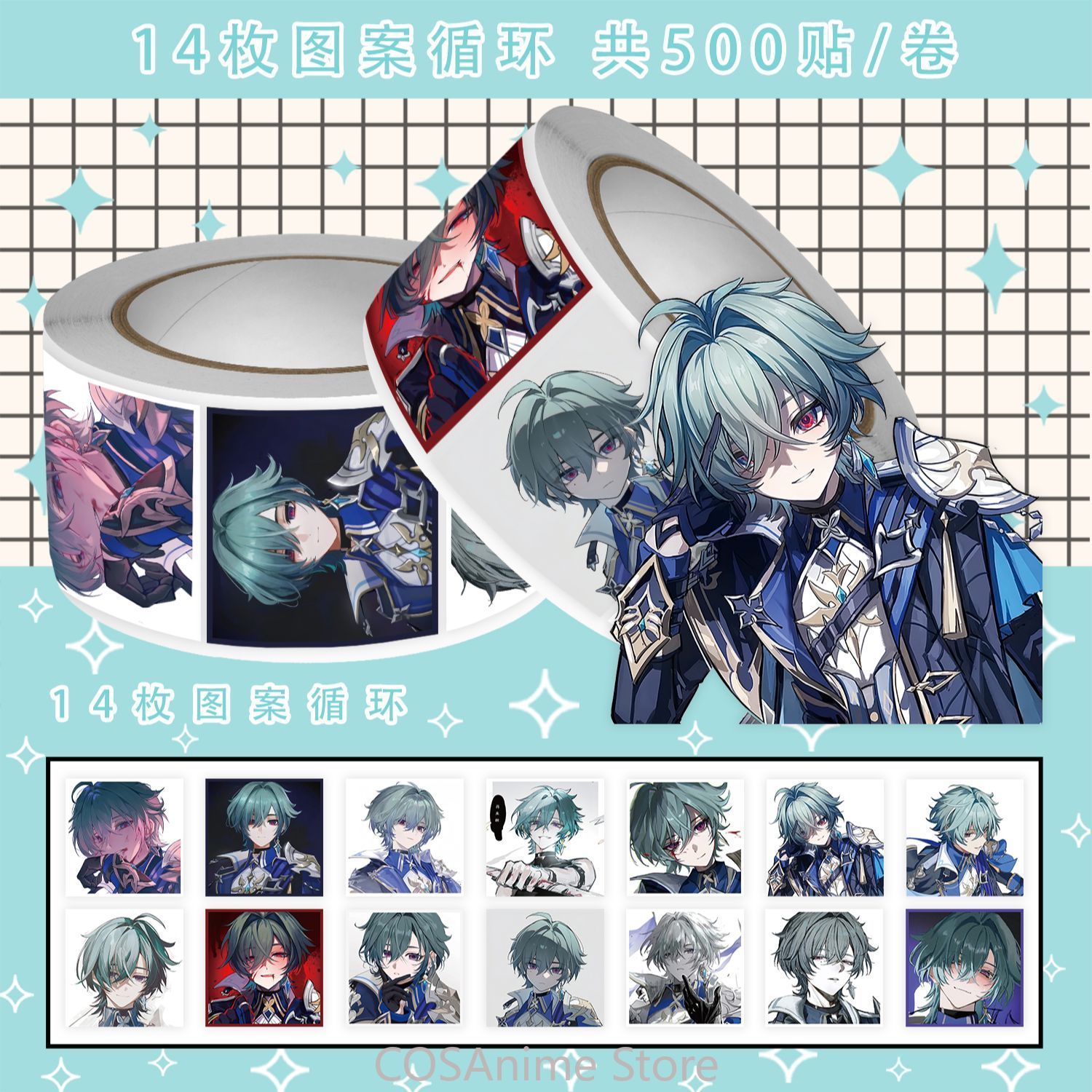 Anime Lohen Genshin Impact Q V - đánh giá và giá Laptop Original Accessories